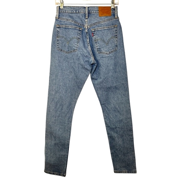 Levi's® Premium 501® STRETCH SKINNY EMBROIDERED JEANS WOMEN'S 26 RANCH WESTERN - Picture 7 of 16